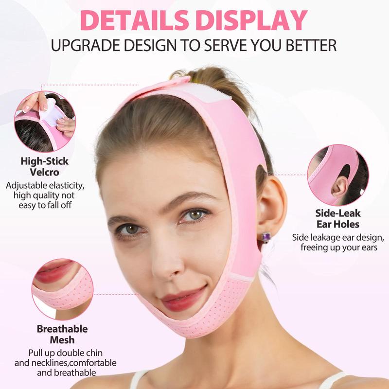 V Line Facial Bandage, Reusable Face Lifting Bandage, Non-invasive Facial Lifting Tool, Firming Skin Care Tool for Women