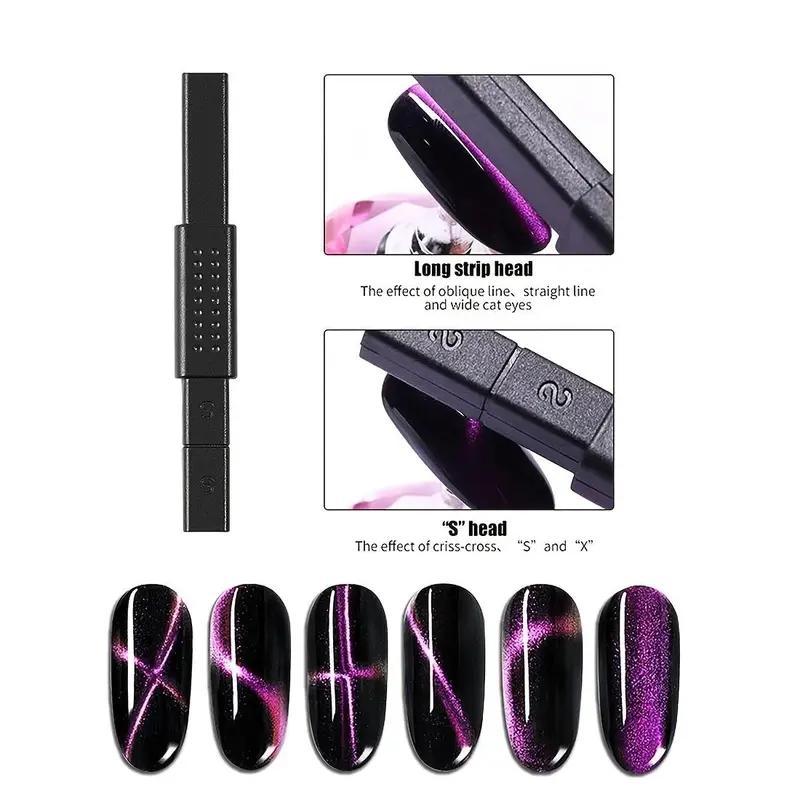 Double-ended Nail Art Tool Set, 16pcs set Professional Strip Nail Art Pen, Beauty & Personal Care Manicure Tool Set