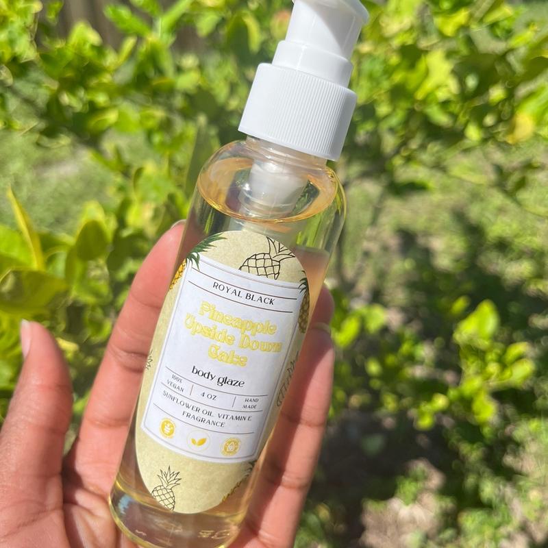 Pineapple Upside Down Cake Hydrating Royal Glaze Body Oil