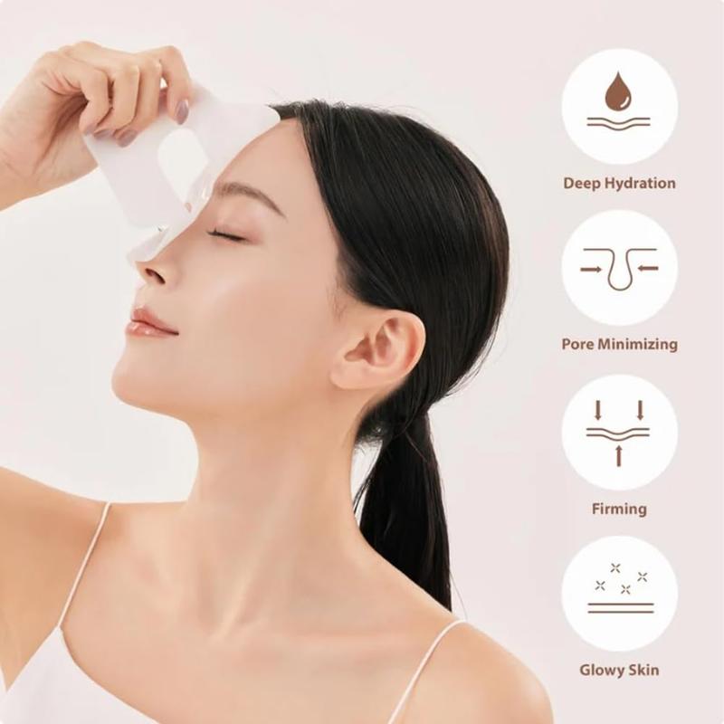 12PCS UTOGRU Deep Collagen Power Boosting Mask | THE OVERNIGHT COLLAGEN MASK | Firming Facial Mask