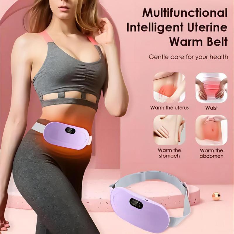 Electric Belly Warming Belt, 1 Count Portable Cordless Massage Abdomen Waist Belt, Body Care Waist Heating Pad For Women, Birthday Gifts