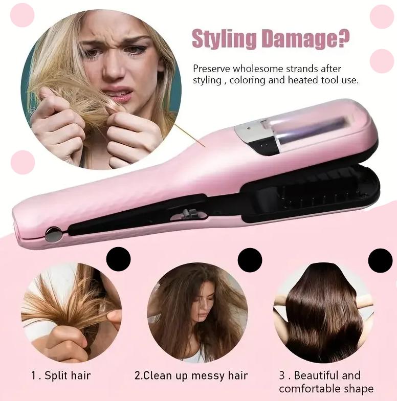 Rechargeable Cordless Split Hair Trimmer Hair Split Ends Trimmer Remover Damaged Hair Repair Hair Care Treatment Portable Home｜Cordless Split End Hair Trimmer,.Automatic ｜2 In 1 Hair Ends Trimmer Split Remover Comfort black friday deals