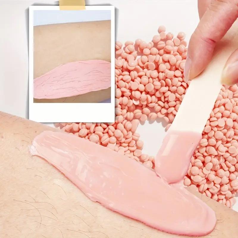 Hard Wax Beads, 1 Count Wax Beans for Hair Removal, Wax Refill for Women Men, Perfect for Full Body, Facial and Legs at Home, Christmas Gift