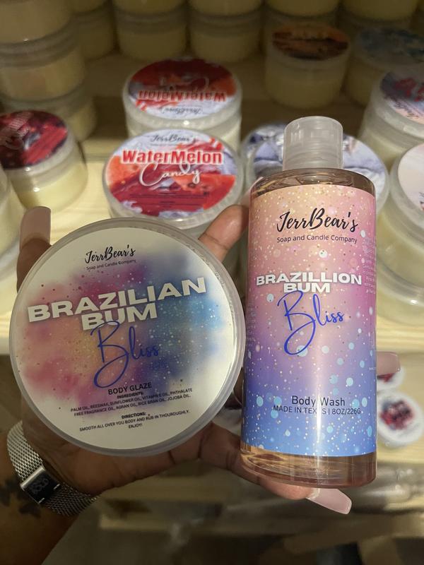 JerrBear's - Body Balm Glaze & Body Wash Duo - Limited Edition