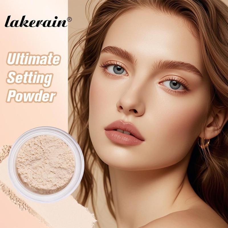 Nutural Setting Powder, 1 Box Oil Control Matte Powder, Long Lasting Makeup Setting Powder, Makeup Accessories for Women & Girls