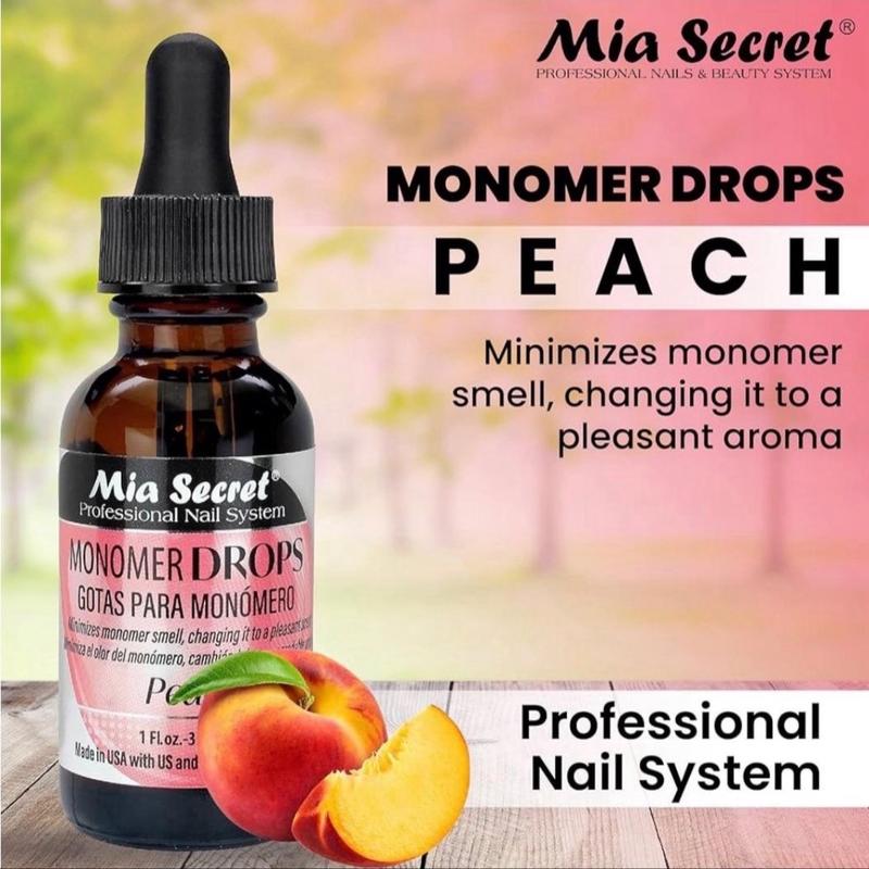 Mia Secret Monomer Drops Cherry Scent 1oz nail care