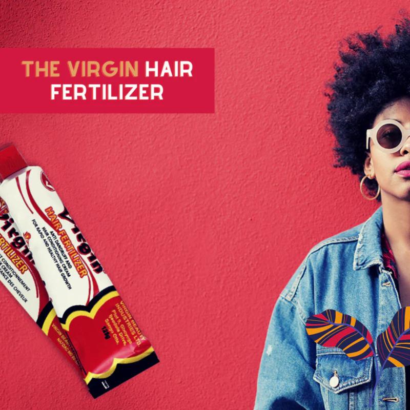 Virgin Hair Fertilizer Creme For Rapid Hair Growth 125g New Hair Care Comfort