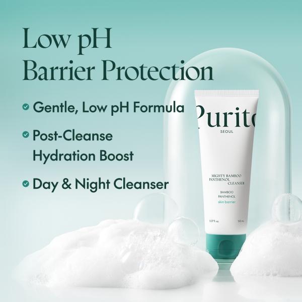 [Purito Seoul Official] Perfect Routine Set for Glass Skin_Shop Exclusive (Panthenol Cleanser + Centella Unscented Toner + Serum + Panthenol Cream)Moisturizer, Vegan & Cruelty-Free, Korean Skincare Skin Repair Comfort