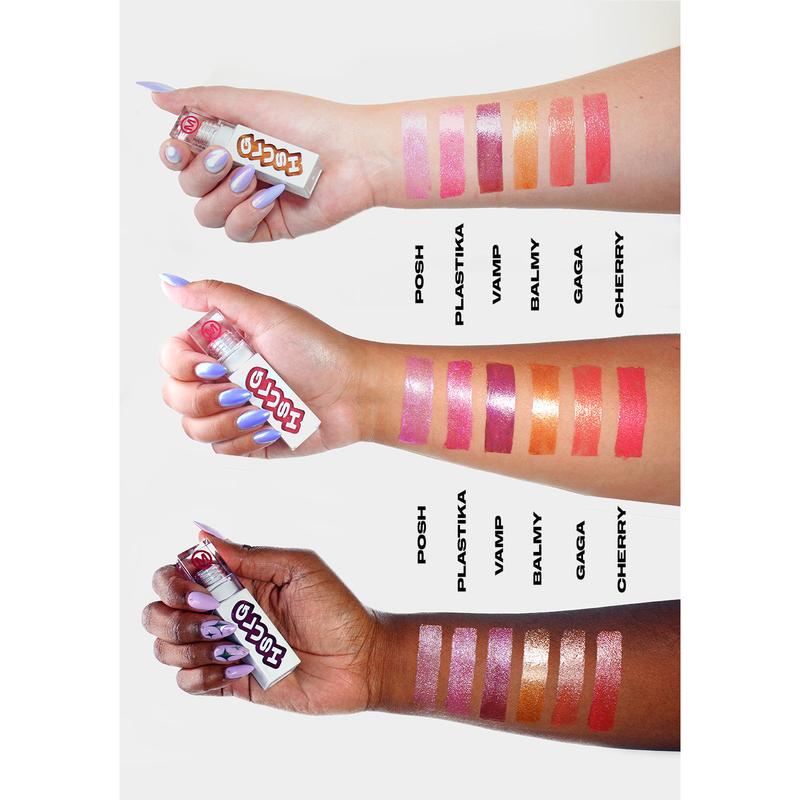 Glush Lover Bundle - All 6 Shades of GLUSH Glowy Plumping Blush Makeup Radiant Radiance Cosmetic