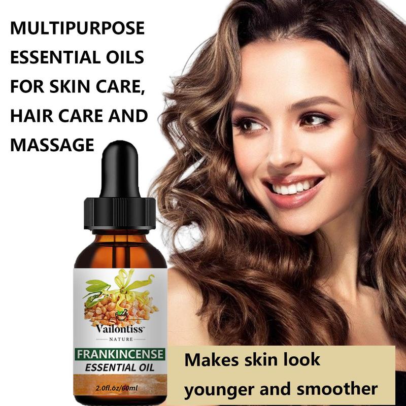 Frankincense Skin Care Essential Oil, Moisturizing Massage Essential Oil for Body Hair Nail, Nourishing Skin Care Products for Women