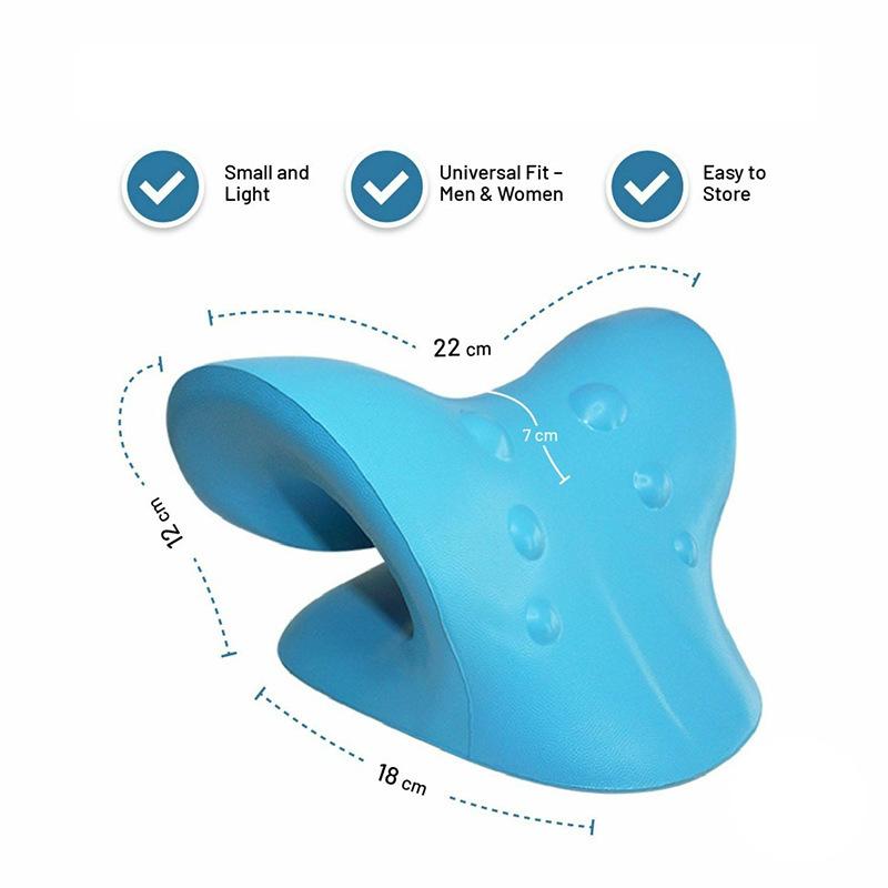 Cervical massager, shoulder, neck, neck stretching massage correction, cervical traction massage pillow