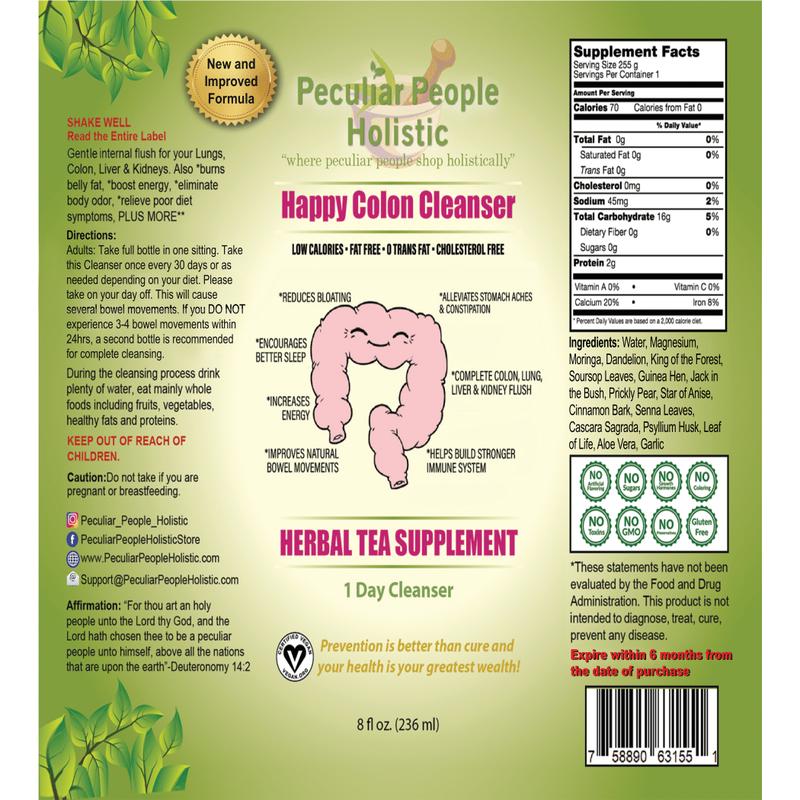 1 Day (Happy Colon) Cleanser