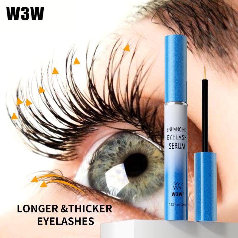 Eyelash serum lengthens, curls, thickens, and lengthens, transparent color, non-irritating, non-allergic, cross-border makeup