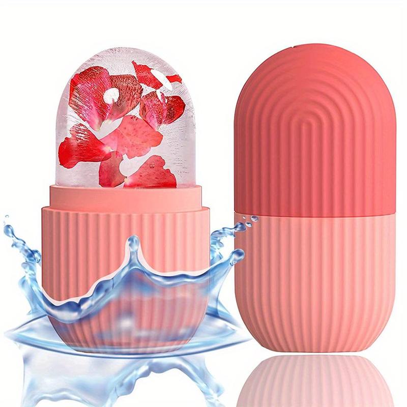 Lightweight Summer Ice Face Roller, Daily Multi-purpose Comfort Facial Ice Roller, Face Massager Gua Sha Mold, Ice Compress Ice Tool for Face Eyes, Ice Roller for Face, Face Skincare Product, Gifts for Girlfriend, Glow Up Tip for Girls, Christmas Gift