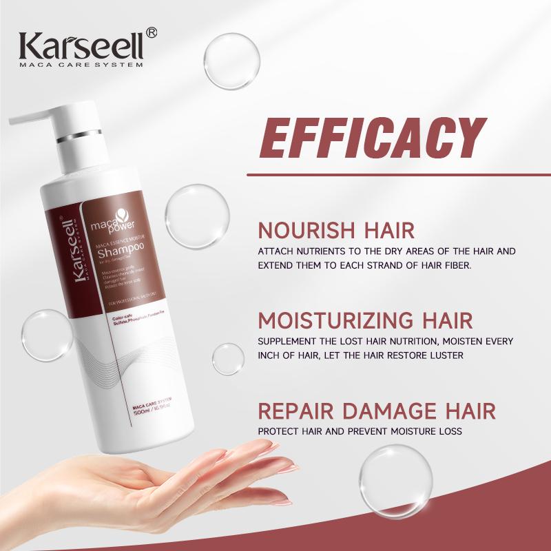 Karseell Argan Oil Shampoo HerbalExtracts Hydrating Deep RepairSmoothing Shampoo for All HairTypes 16.9 0z 500 ml  Conditioner Haircare Coconut