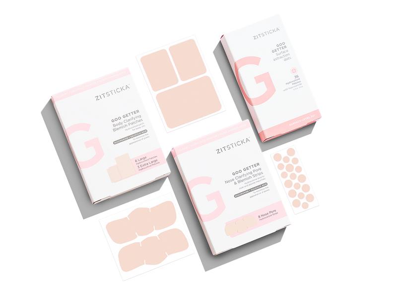 Zitsticka Go-Getter Hydrocolloid Pimple Patches for Face and Body