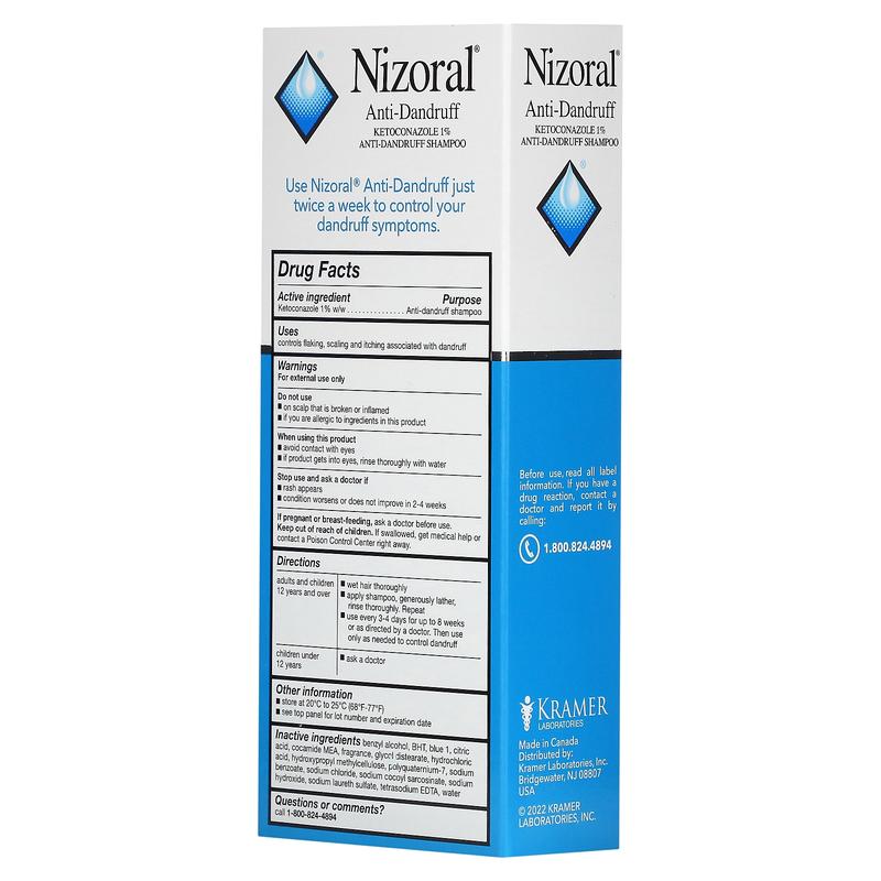 Nizoral Anti-Dandruff Shampoo, Clean Fresh , 7 fl oz (200 ml)