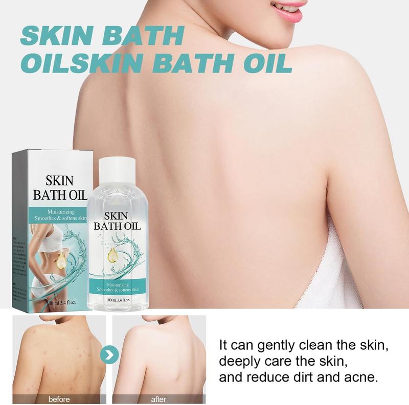 Skin Bath Oil So Soft & Sensual,Original Skin Bath Oil So Soft, Skin Moisturizing Smoothes & Softens Skin Soft,Original Bath Oil Moisturizes Dry Skin for Women Men