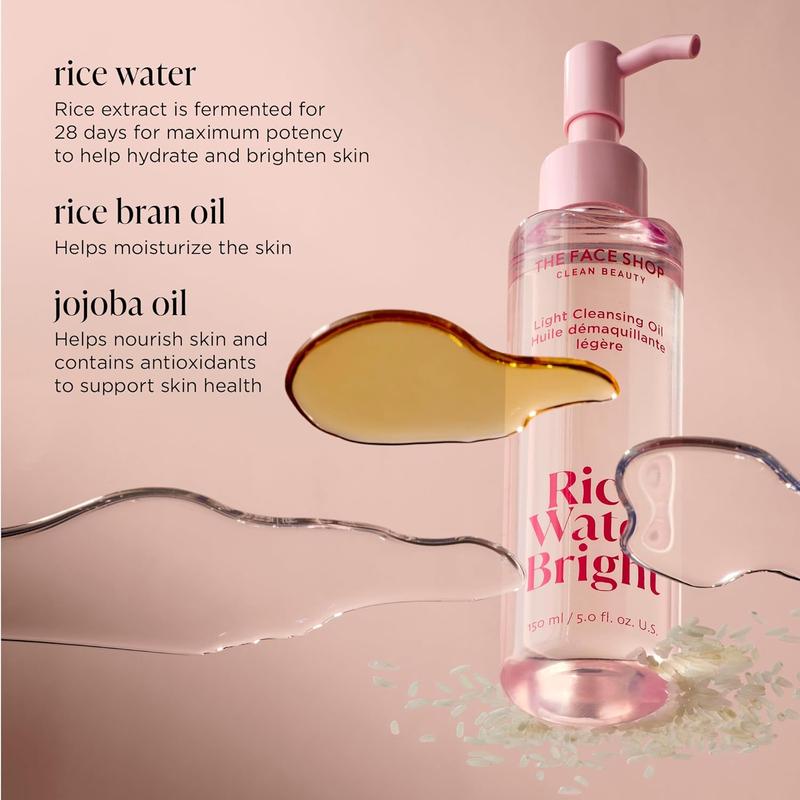 Rice Water Bright Duo Set 2-Step Brightening Cleansing Routine Cleanser Facial Facial Cleansing Foam