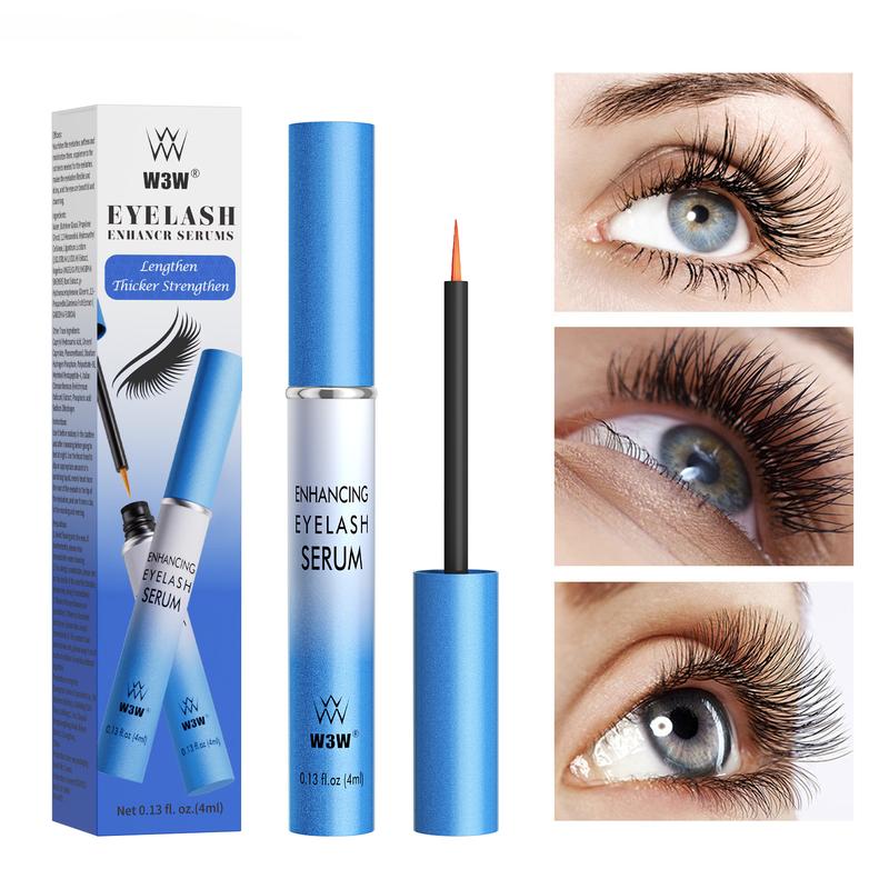 Eyelash serum lengthens, curls, thickens, and lengthens, transparent color, non-irritating, non-allergic, cross-border makeup