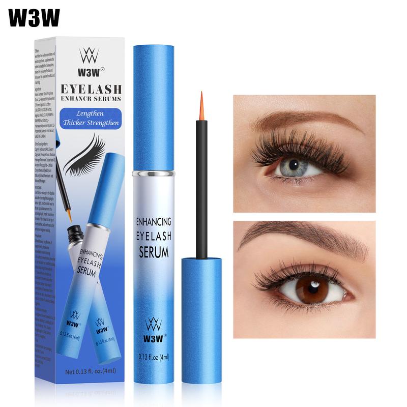 Eyelash serum lengthens, curls, thickens, and lengthens, transparent color, non-irritating, non-allergic, cross-border makeup