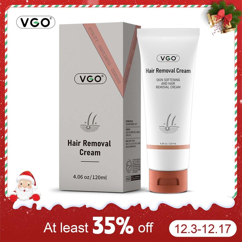 VGO Hair Removal Lotion Cream, 120ml   4.0oz Body Care Unisex-A2 Wax Gentle