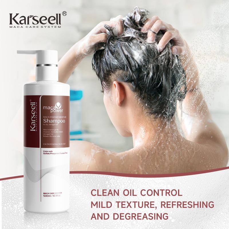 Karseell Argan Oil Shampoo HerbalExtracts Hydrating Deep RepairSmoothing Shampoo for All HairTypes 16.9 0z 500 ml  Conditioner Haircare Coconut