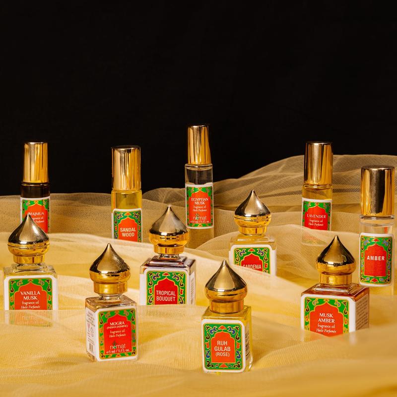 Nemat Amber Perfume Oil - Mini 5ml Bottle