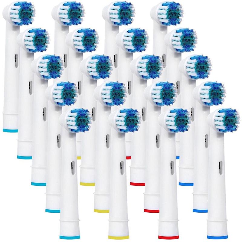 Toothbrush Head Replacement Compatible With Oral-B Electric Toothbrush, 16pcs Soft Bristles Toothbrush Replacement Head, Oral Care Tool For Daily Use, Hygiene Products, Christmas Gift