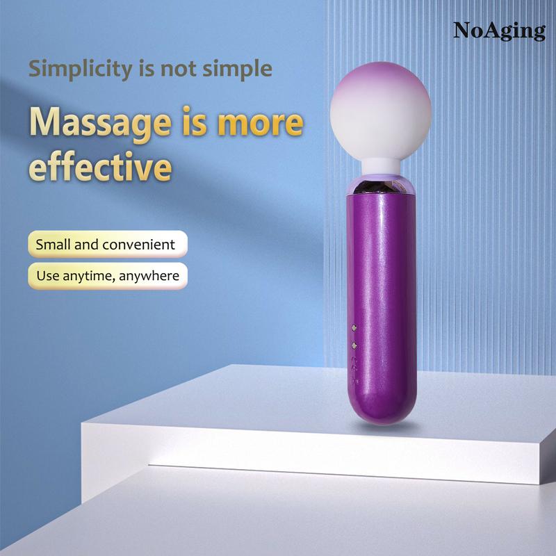 NoAging New Handheld Massager Deep Neck Back Massage and Pain Relief, Comfortable and Rechargeable