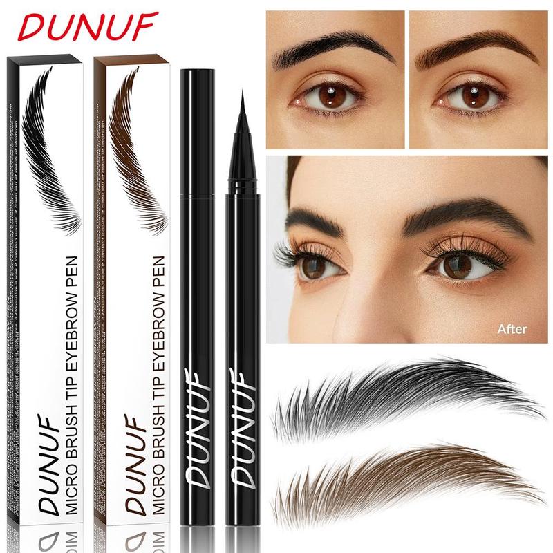 Long Lasting Waterproof Eyebrow Pencil, 1 Box Durable Sweat Proof Eyebrow Pen, Natural Eye Brow Makeup Tool for Women, Makeup Products, Christmas Gift