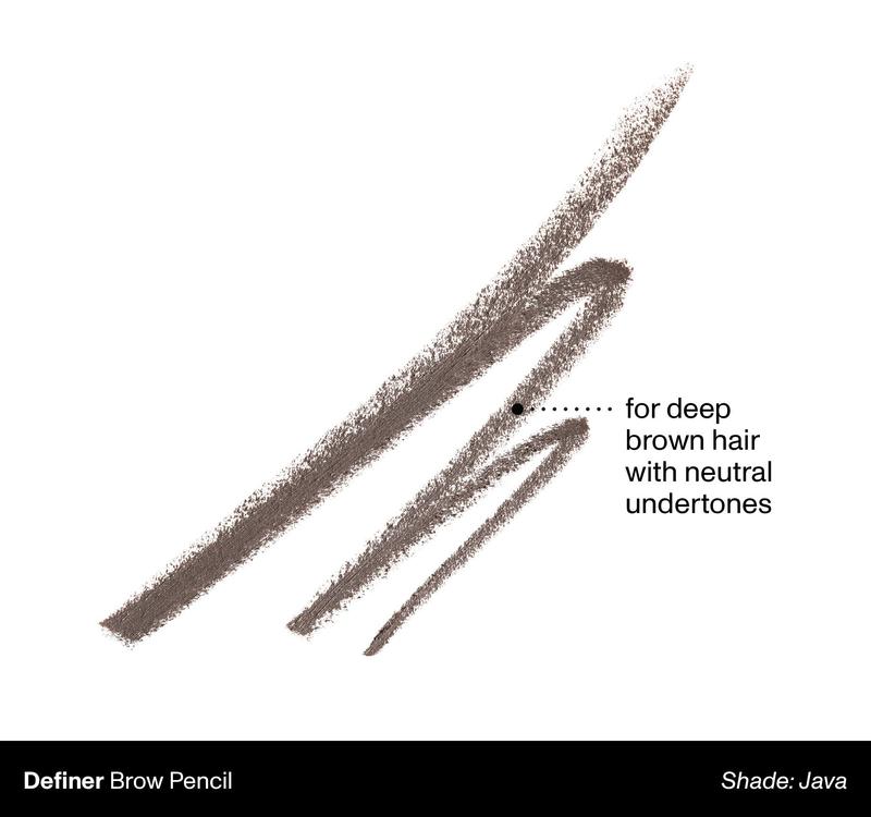 Morphe Definer Eyebrow Pencil Dual-Ended Brow Pencil & Spoolie