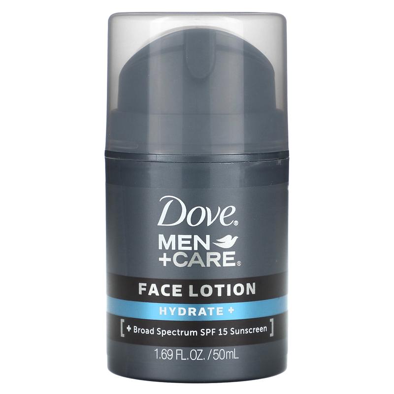 Dove Men + Care, Face Lotion, Hydrate +, SPF 15, 1.69 fl oz (50 ml)