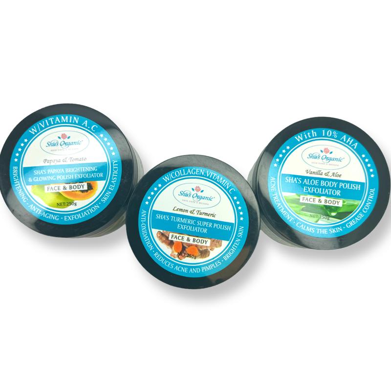 Exclusive Brightening Body Polish Scrub Bundle Set