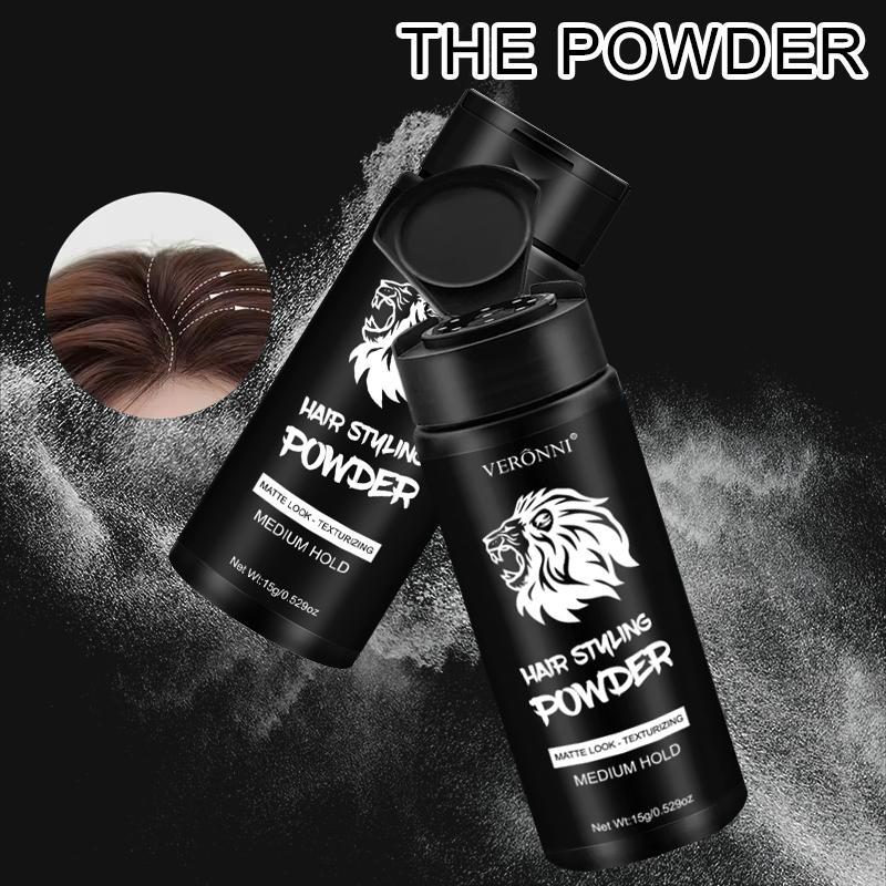 Hair Styling Powder, Quick Oil Control Volumizing Powder, Hair Styling Product for Women & Men, Portable Hair Styling Product for Daily Use