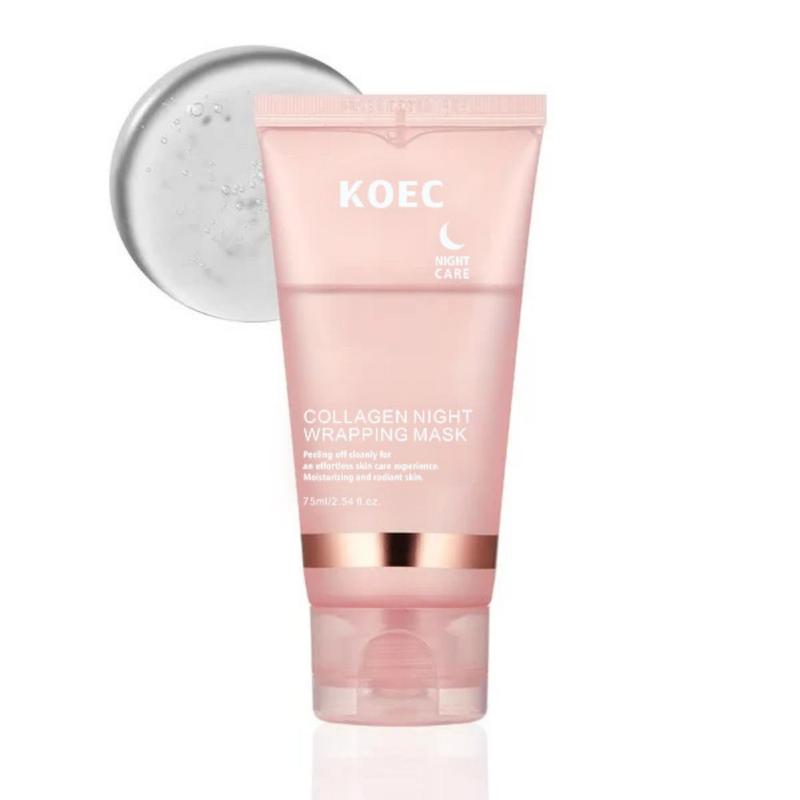 KOEC Collagen Night Wrapping Mask: SLEEP,SHED, AND GLOW!