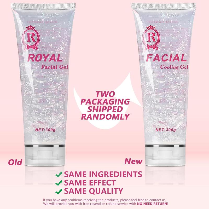 3PCS Conductive Gel, Cooling Gel for Hair Removal Device Skin Care, Moisturizing Hydrating Gel Suitable for Beauty Facial Machine for Women and Men in Body or Face Cools, Soothes Skin (900ML)