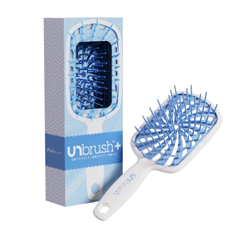 UNbrush Classic Detangling Hair Brush, UNbrush Plus Detangling Brush & Knot Unwinder 7 in 1 Detangling Spray