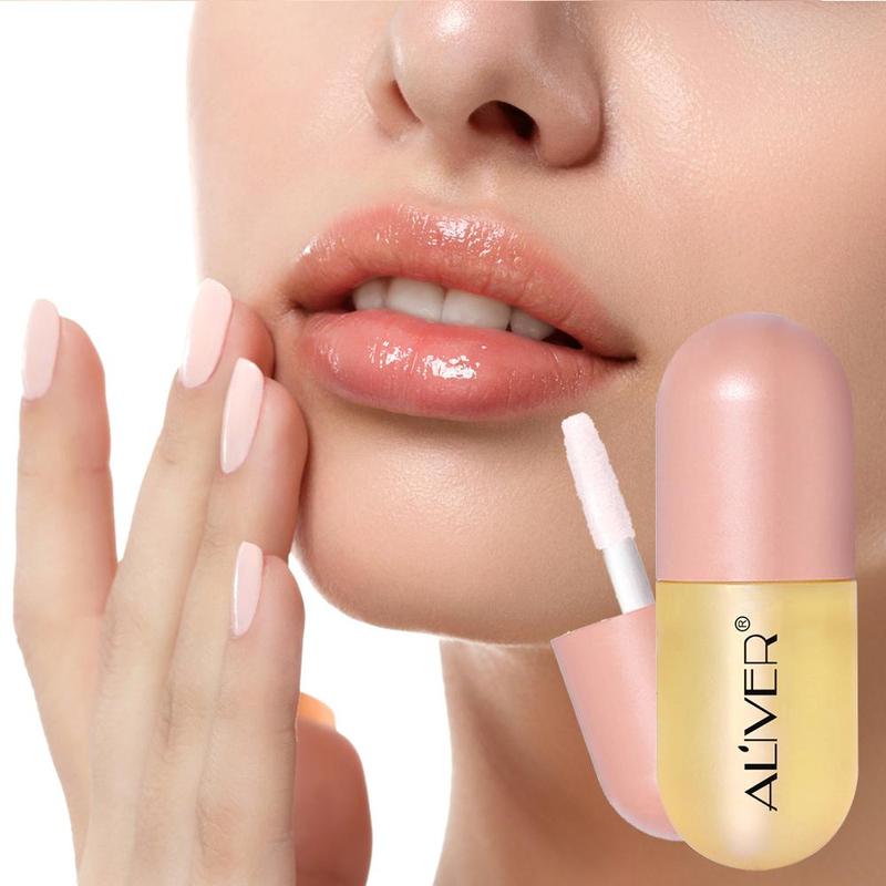 Lip Plumper, Long-lasting Moisturizing & Nourishing Lip Care Essence, Compact and Portable Lip Care Product for Women & Girls