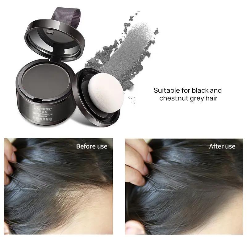 Hairline Powder & Hair Volumizing Powder Set, 2pcs set Waterproof Long Lasting Hair Styling Powder for Women & Men