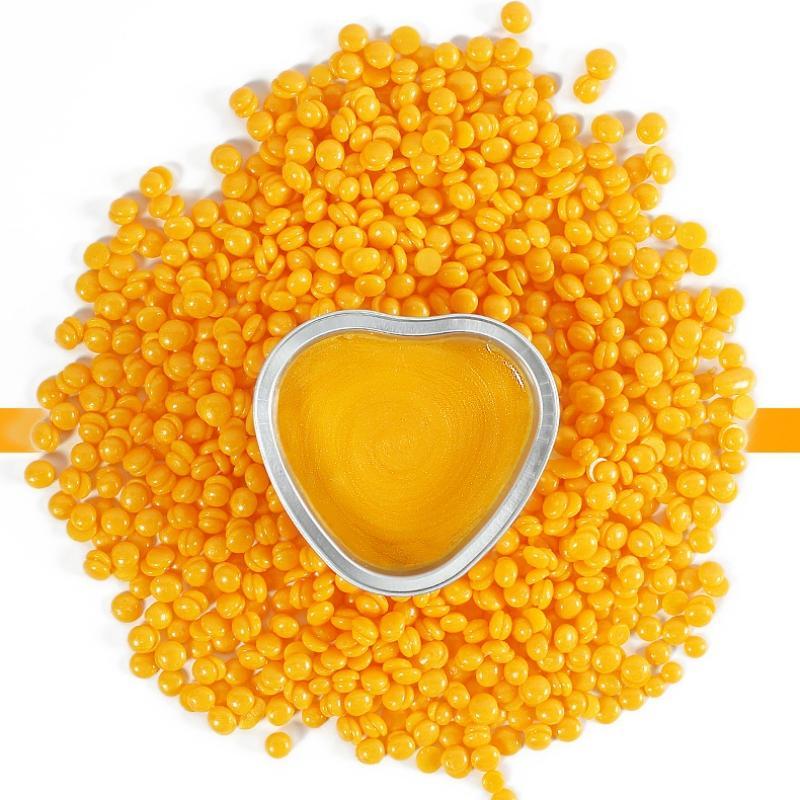 Orange Flavor Hair Removal Wax Beads, 1 Pack Portable Hair Removal Wax Beads, Body Care Product for Women & Men, Hair Removal Machine Accessories