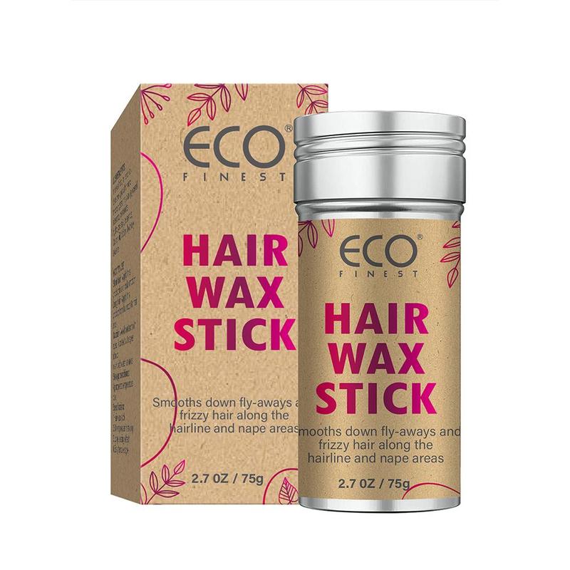 75g Hair Wax Stick, Hair Care & Styling Product, Smooth Hair Stick, Frizzy Hair Styling Wax Stick, Professional Hair Gel Product for Women & Men