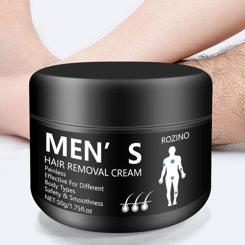 Gentle & Non-irritating Men's Hair Removal Cream, Comfort Facial & Body Hair Removal Cream, Hair Remover, Hair Removal Supplies