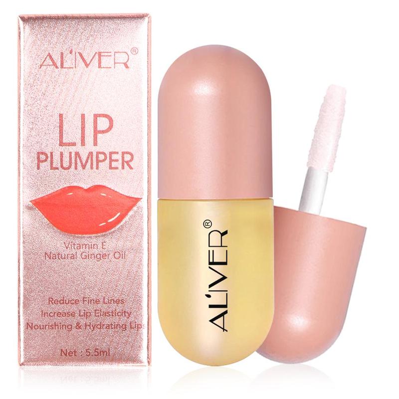 Lip Plumper, Long-lasting Moisturizing & Nourishing Lip Care Essence, Compact and Portable Lip Care Product for Women & Girls