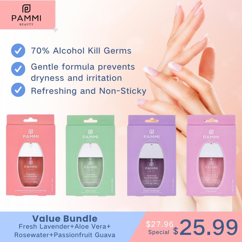 Pammi Beauty-Hydrating Hand Sanitizer Aloe Vera Aloevera spray sanitizer