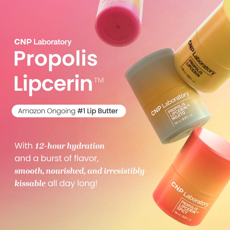 [CNP Official Shop] Honey Lip Balm Fruity (Berry Flavor)- Propolis Lipcerin, Overnight Manuka Lip Butter & Balm & Mask, 12hrs Long-lasting Moisture, Gentle Exfoliation, Korean Skin Care, Shea Butter, Deep Nourish & Hydrate, Moisturizing (0.5 fl.oz   15ml)