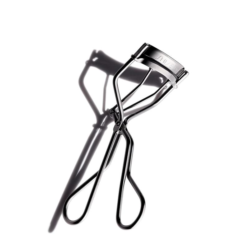 Eyelash Curler 213 Shiseido Crimps & Curls Lashes for Perfect, Eye-Framing Fringe - Gentle & Safe - Includes Replacement Pad Lightweight Makeup