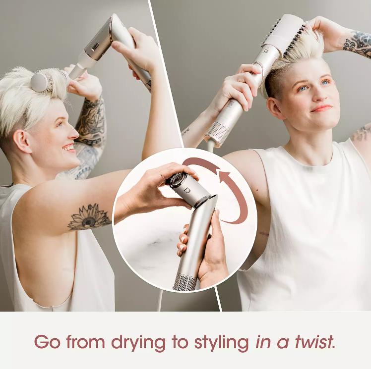 Shark FlexStyle Air Hair Styling System: Powerful Hair Dryer and All-in-One Styler for Straight and Wavy Hair