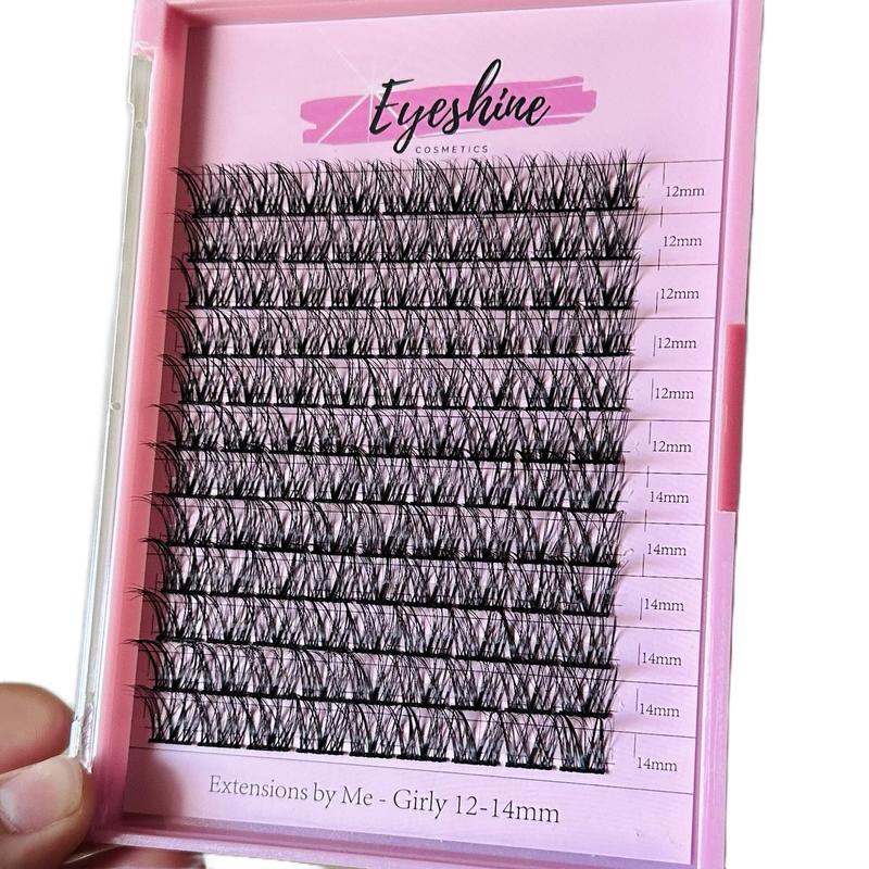 Eyeshine Girly (black 12-14mm) Lash clusters only glue sold separately