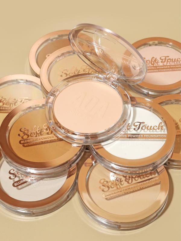 AOA Soft Touch Blurring Powder Foundation And Color Corrector - Makeup Matte Oil Controlling